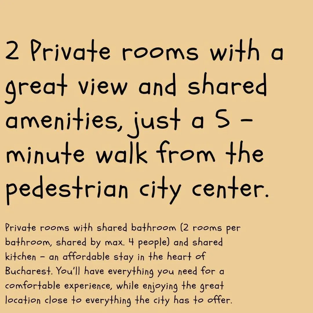 Downtown Unirii Square Private Economy Rooms With Shared Amenities Bucharest